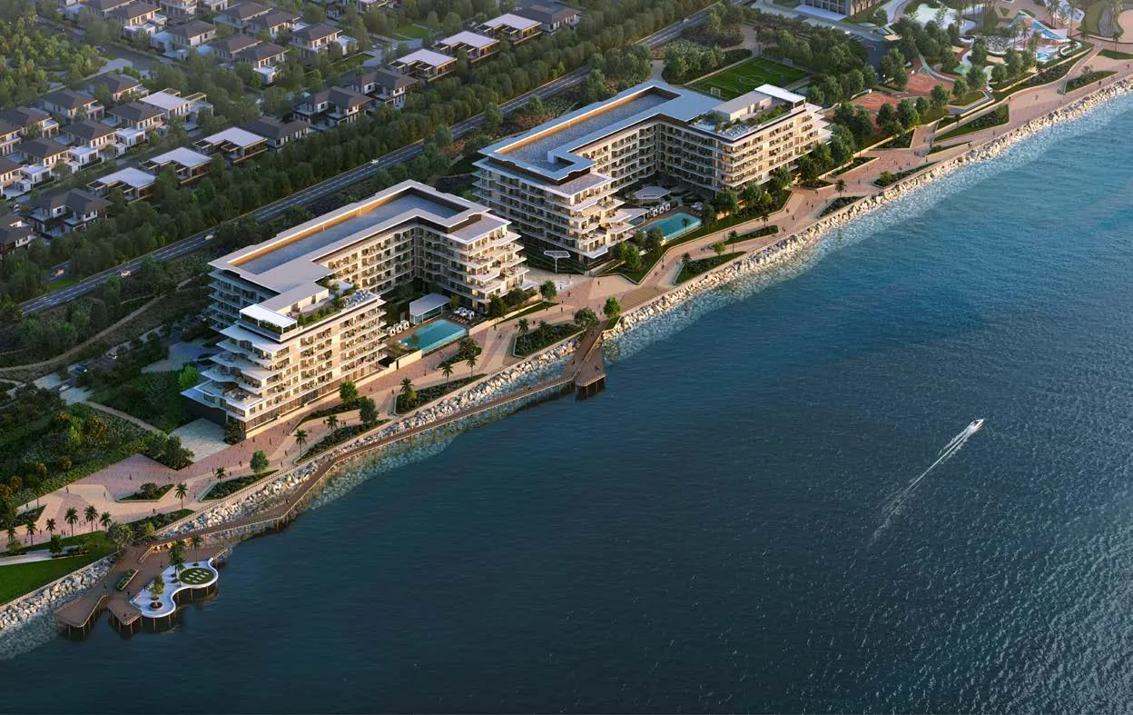 Bashayer Residences along the Hudayriyat waterfront