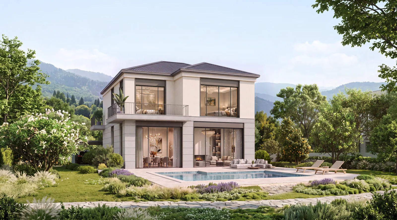 Grove, the four-bedroom villa at The Montis