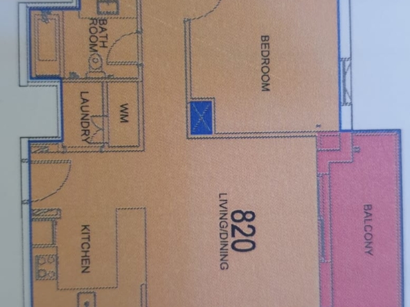 2 bedroom floor plan