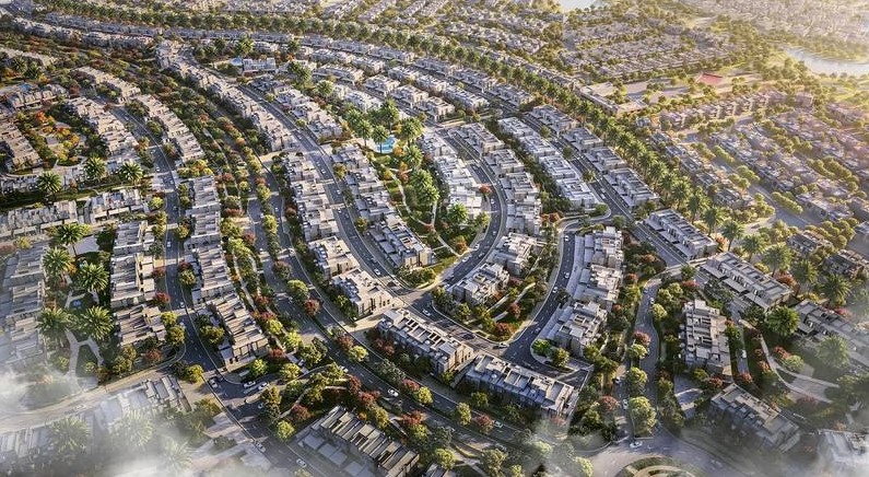 Zayed City - Bloom by Aldar one of the biggest developments in the area. 